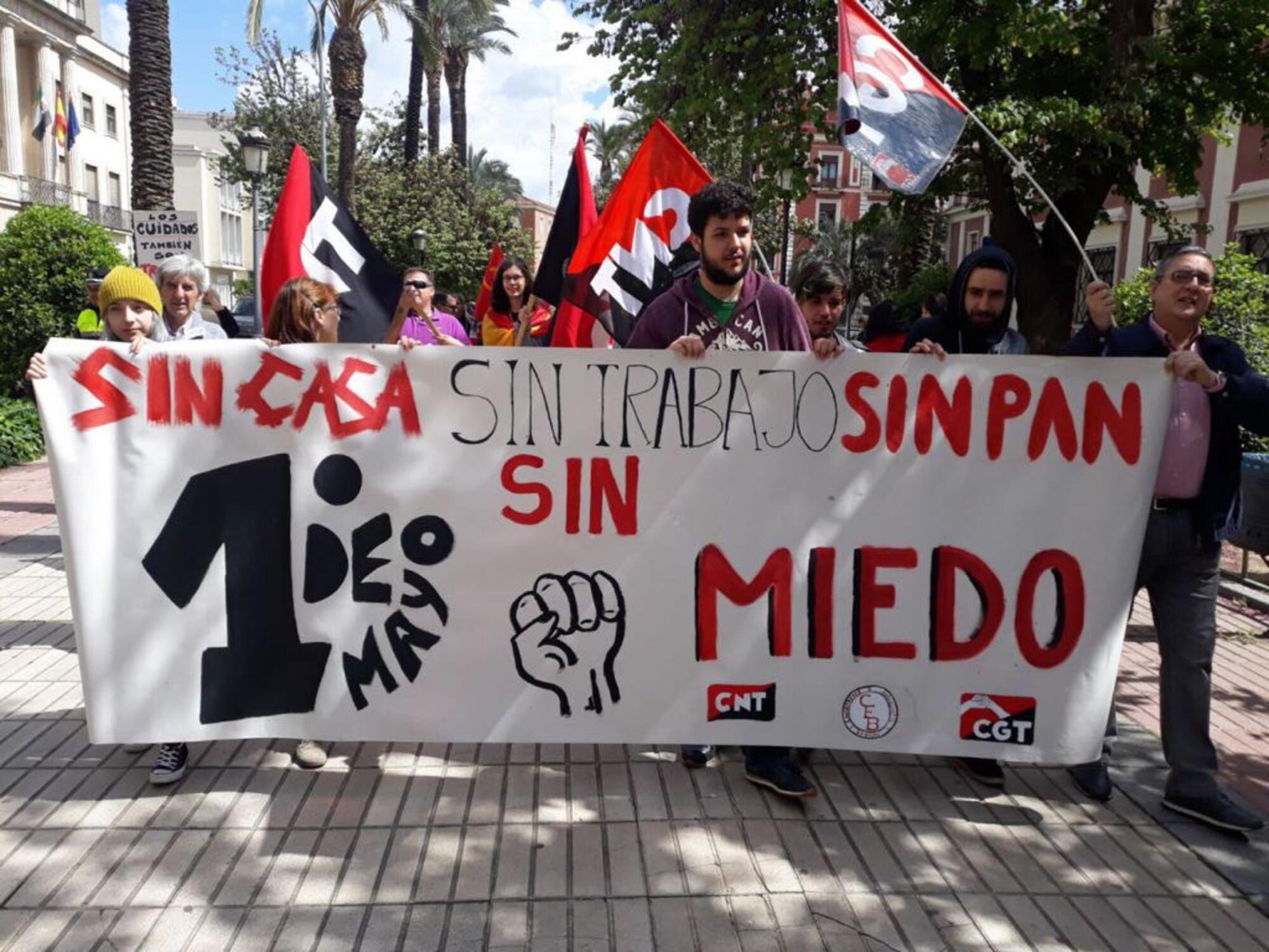 1 de mayo Badajoz 2018